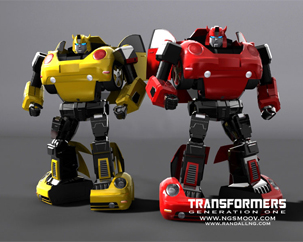 Bumblebee and Cliffjumper